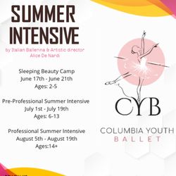 Columbia Youth Ballet - Summer Intensive!