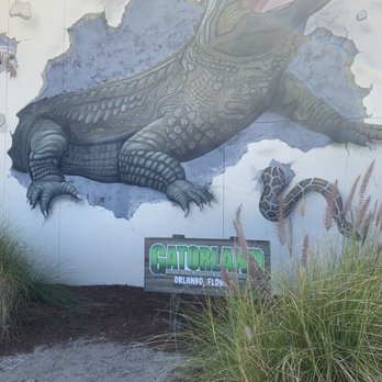 Gatorland - Mural - Zoos Near Me - Orlando, Florida Gatorland - Mural - Zoos Near Me - Orlando, Florida