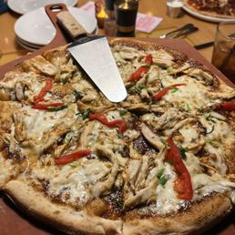 Bbq chicken pizza Bbq chicken pizza