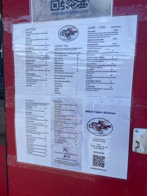 Menu photo 1 NOLA Cajun Kitchen West Boylston, MA Menu photo 1 NOLA Cajun Kitchen West Boylston, MA