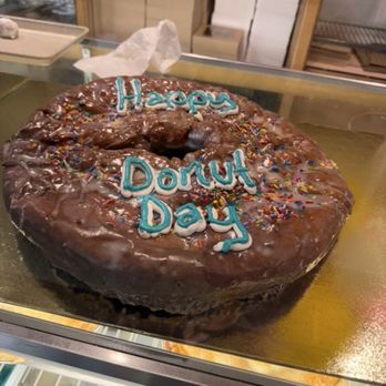 Johan's Pastry Shop - You can order the Big Donut with 24 hour advance notice. - Bakeries Near Me - Petoskey, Michigan Johan's Pastry Shop - You can order the Big Donut with 24 hour advance notice. - Bakeries Near Me - Petoskey, Michigan