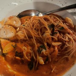 Tre Scalini - Capellini with seafood