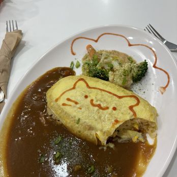 Arcane Maid Cafe - Curry omurice - Themed Cafes Near Me - Arcadia, California