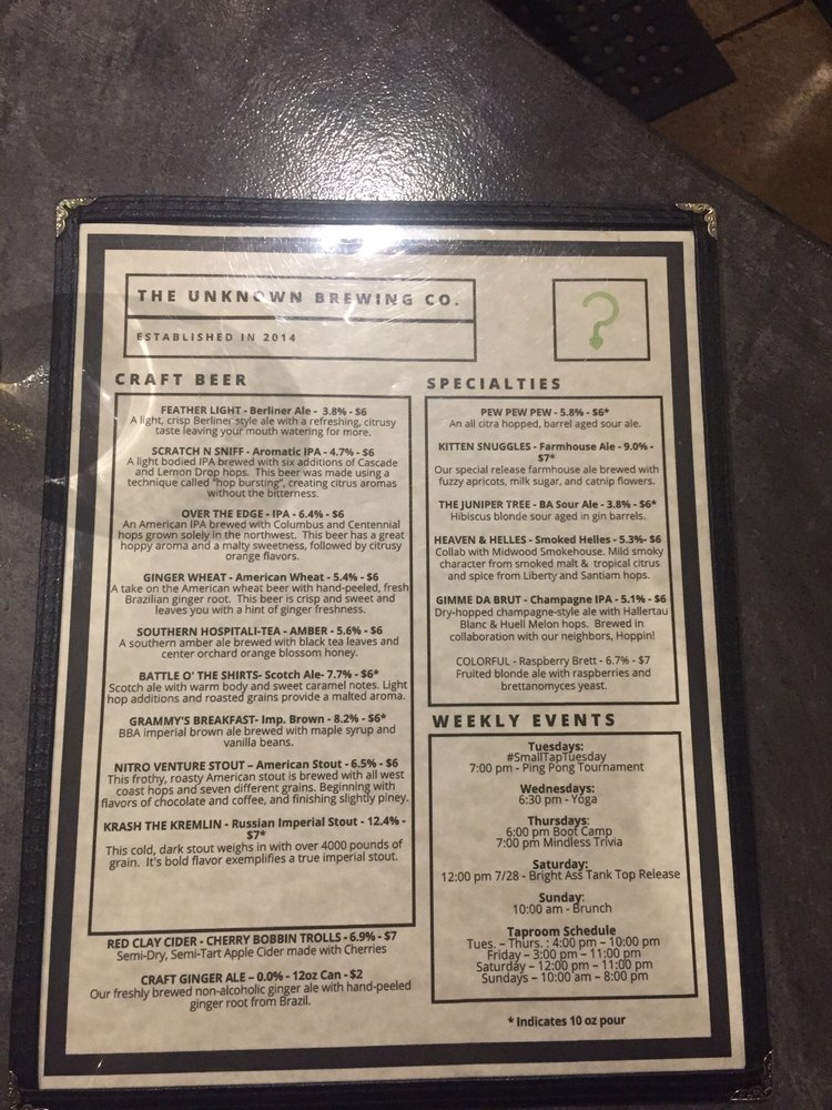 The Unknown Brewery Annual Smoke Off
