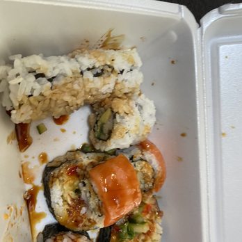 Rock N Roll Sushi - California roll, crunchy roll, and Spider roll - Sushi Bars Near Me - Canton, Georgia Rock N Roll Sushi - California roll, crunchy roll, and Spider roll - Sushi Bars Near Me - Canton, Georgia