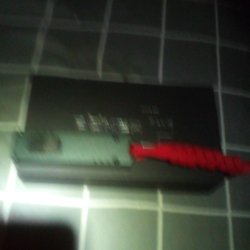 GPKNIVES.com - This is my beautiful USB knife with a new 550   Paracord lanyard. It really Rocks.