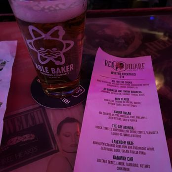 Red Dwarf - This is a Dwarf Piss, the house lager, which is brewed locally in Henderson, NV. - Beer Bar Near Me - Las Vegas, Nevada