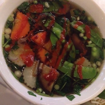 Pho Is For Lovers - tofu pho! Vegan broth! - Vietnamese Near Me - Dallas, Texas