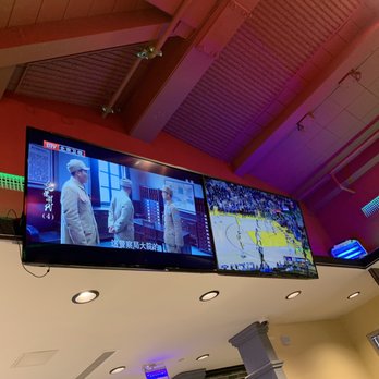 Shanghailander Palace - 2 TV's: 1 Chinese film, the other NBA game. Something for everyone I guess. - Shanghainese Near Me - Arcadia, California Shanghailander Palace - 2 TV's: 1 Chinese film, the other NBA game. Something for everyone I guess. - Shanghainese Near Me - Arcadia, California