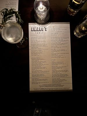Menu photo 3 Amaro's Table Vancouver, WA
