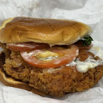 Whataburger - Spicy Chicken Sandwich...caution very spicy - Burgers Near Me - Kernersville, North Carolina