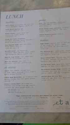 Menu photo 1 et al. Honolulu, HI Menu photo 1 et al. Honolulu, HI
