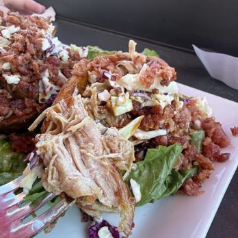 Bubba's - OMG, best potato skin ever!!!! - Salad Near Me - Escondido, California