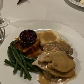 The Derby - Thanksgiving plate with oven roasted turkey - Steakhouses Near Me - Arcadia, California The Derby - Thanksgiving plate with oven roasted turkey - Steakhouses Near Me - Arcadia, California