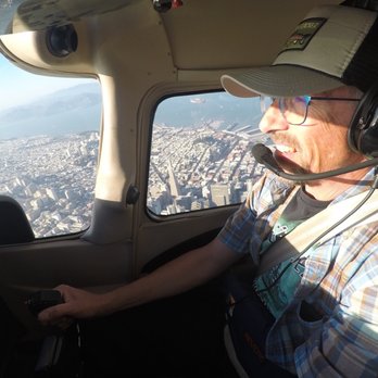 Fly Bay Area - Me, flying over San Francisco! - Flight Instruction Near Me - San Carlos, California Fly Bay Area - Me, flying over San Francisco! - Flight Instruction Near Me - San Carlos, California