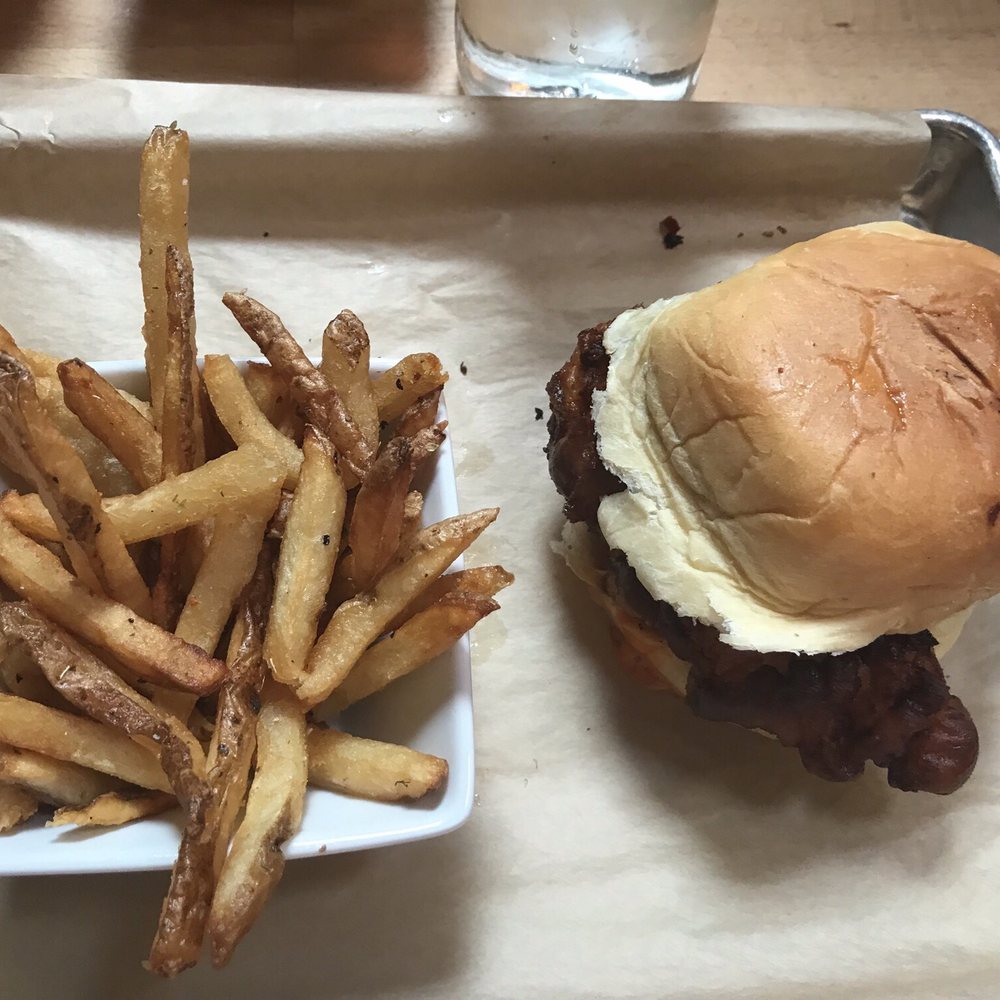 Scratch Kitchen & Taproom - ChickInWaffle Sandwich - Bars Near Me - Apex, North Carolina Scratch Kitchen & Taproom - ChickInWaffle Sandwich - Bars Near Me - Apex, North Carolina