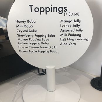 Boba Chew Chew - Lots of add on options. - Coffee & Tea Near Me - Walnut, California