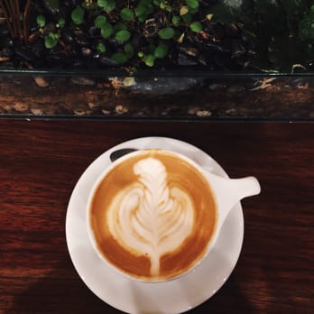 Temple Coffee - So beautiful, but I guess it's hard to draw with soy milk :/ - Coffee & Tea Near Me - Davis, California Temple Coffee - So beautiful, but I guess it's hard to draw with soy milk :/ - Coffee & Tea Near Me - Davis, California