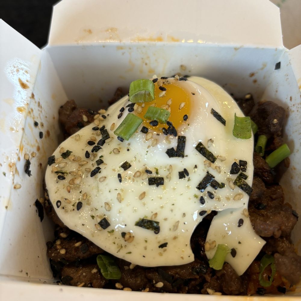Marination Ma Kai - Kimchi Fried Rice with beef bulgogi - Korean Near Me - Seattle, Washington