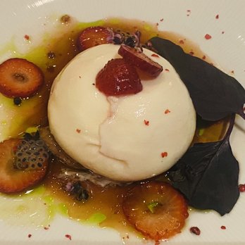High Steaks - Caprese salad with strawberries - Steakhouses Near Me - Lincoln, California