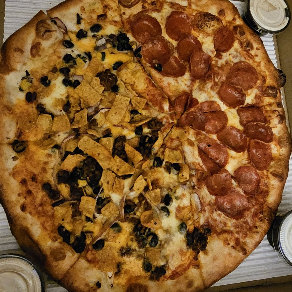Dewey's Pizza - Kenwood - Pizza was fine, but this cut made me laugh pretty hard. - Pizza Near Me - Cincinnati, Ohio