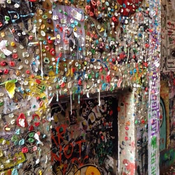 The Gum Wall - Local Flavor Near Me - Seattle, Washington The Gum Wall - Local Flavor Near Me - Seattle, Washington