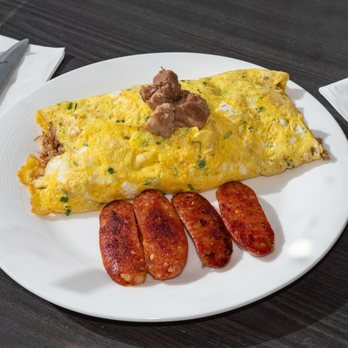 Jessica's - Adobo Fried Rice Omelette - Breakfast & Brunch Near Me - Aiea, Hawaii Jessica's - Adobo Fried Rice Omelette - Breakfast & Brunch Near Me - Aiea, Hawaii
