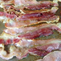 Friendswood Shell - Cooking bacon