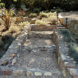 Natural rock and gravel pathways added by Paramount Landscape Natural rock and gravel pathways added by Paramount Landscape