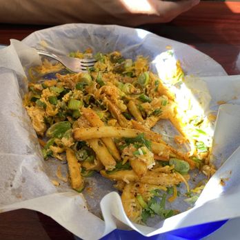 Lucky Seb’s - Kimchi fries, demolished. - Chinese Near Me - Lawrence, Kansas