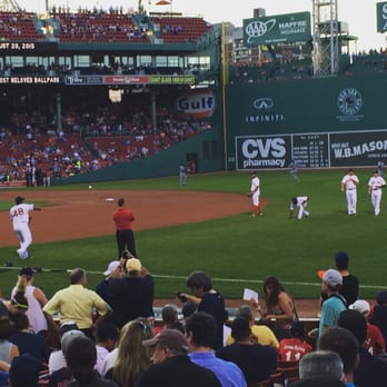 Fenway Park - Kung fu panda (Pablo Sandoval) warming up - Stadiums & Arenas Near Me - Boston, Massachusetts