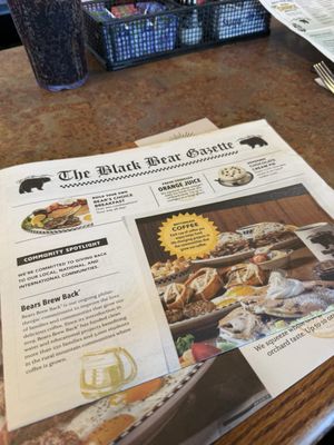 Menu photo 1 Black Bear Diner Mt. Shasta Mt. Shasta, CA Menu photo 1 Black Bear Diner Mt. Shasta Mt. Shasta, CA