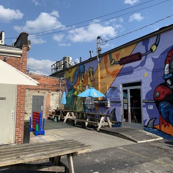 Old North Arcade - a colorful mural on the side of a building - Bars Near Me - Columbus, Ohio Old North Arcade - a colorful mural on the side of a building - Bars Near Me - Columbus, Ohio