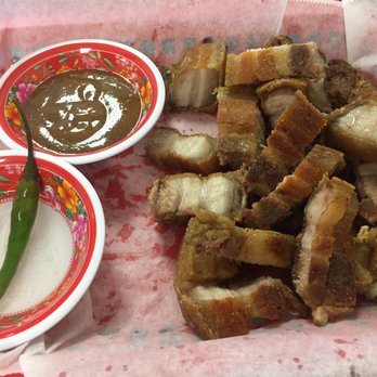 Little Mama's - Crispy pork belly/ great appetizer I think - Filipino Near Me - Round Rock, Texas