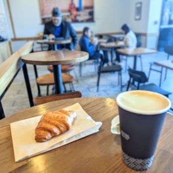 Peet's Coffee - Latte and croissant - Coffee & Tea Near Me - San Jose, California