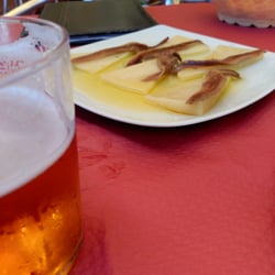 El Rincon del Pulpo - Queso viejo con anchoas