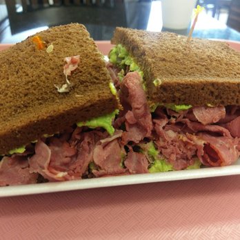Mr Sandwich - Pastrami avocado and cheese on SQUAW bread - Sandwiches Near Me - Irvine, California