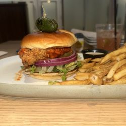 Dave & Buster's Little Rock - Fuego Chicken Sandwhich