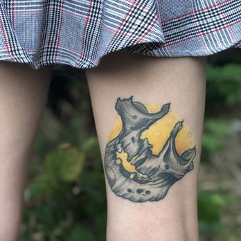 Perfect Storm Tattoo - Healed original design by Owner/Artist Victoria Storm - Tattoo Near Me - Syracuse, New York