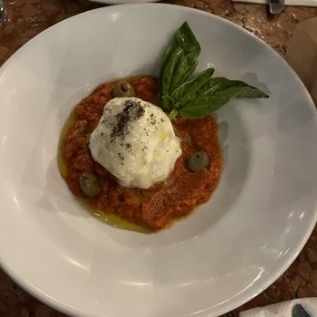 Maccheroni Republic - Burratina con crema di Pomodori Arrostiti - Italian Near Me - Los Angeles, California