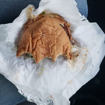 El Tapatio #2 - Half a lengua torta - Tacos Near Me - Del City, Oklahoma