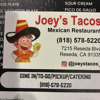 Joey's Tacos - 02-5-2026 - Mexican Near Me - Reseda, California