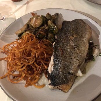 Rainbow Lodge - Rainbow Trout Filet with Lump Crab and Pecan Brown Butter - New American Near Me - Houston, Texas