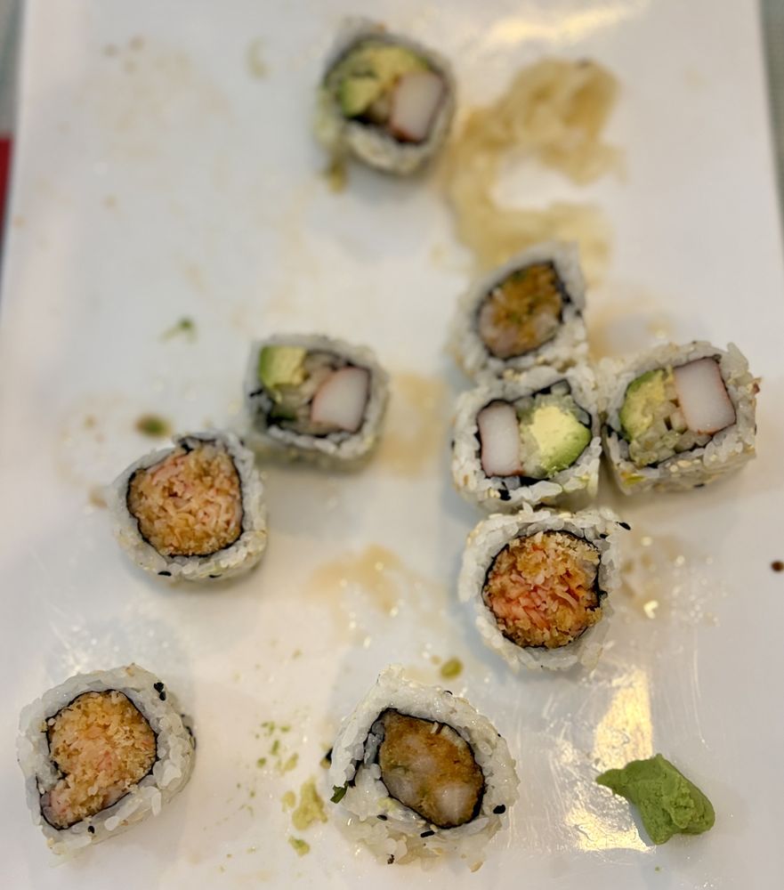 Food from Yummy Dream Japanese Restaurant