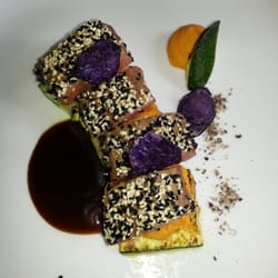 Restaurant Reuter - Lammrücken in Sesamkruste