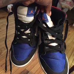 Once Upon A Child - I brought these shoes a month ago for my son they turn them down