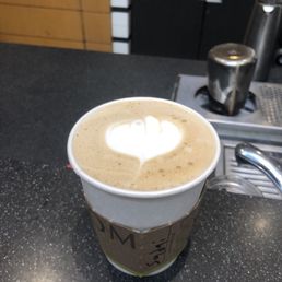 Vanilla Oat Milk Latte - yes they have oat milk!!! Vanilla Oat Milk Latte - yes they have oat milk!!!