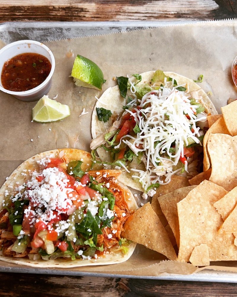 Food from Mamacita's Taco Temple