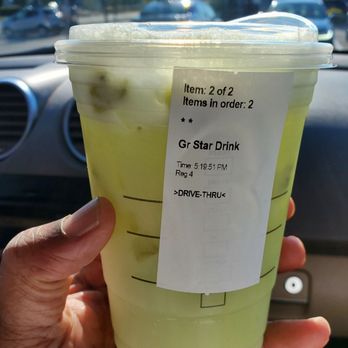 Starbucks - Star drink (kiwi/coconut milk added) - Coffee & Tea Near Me - Amherst, New York