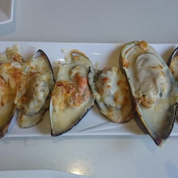 Leisure Cafe - Baked cheesy mussels - Cantonese Near Me - San Leandro, California Leisure Cafe - Baked cheesy mussels - Cantonese Near Me - San Leandro, California